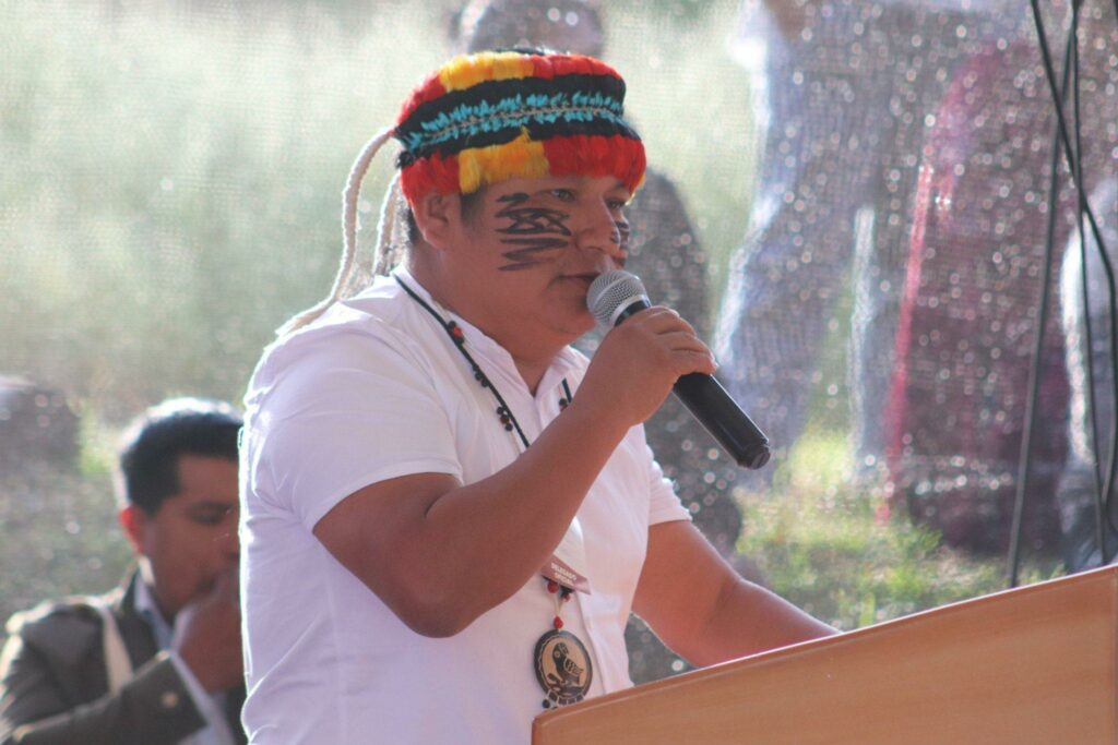 Nuevo presidente de CONAIE