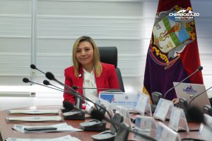 Mónica Loza asume la Prefectura de Chimborazo en sesión extraordinaria del Consejo Provincial